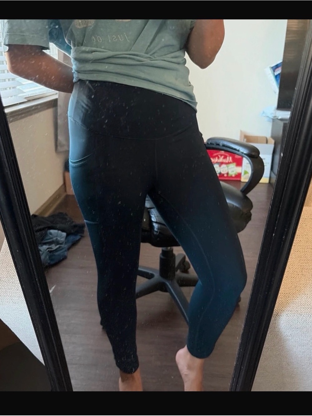 90 Degree By Reflex Black High-Rise Leggings